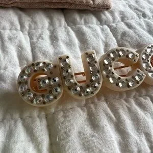 Gucci | Accessories | Gucci Cream Hair Accessory With  display picture 2